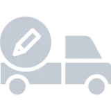 Vehicle graphic featuring pencil motif